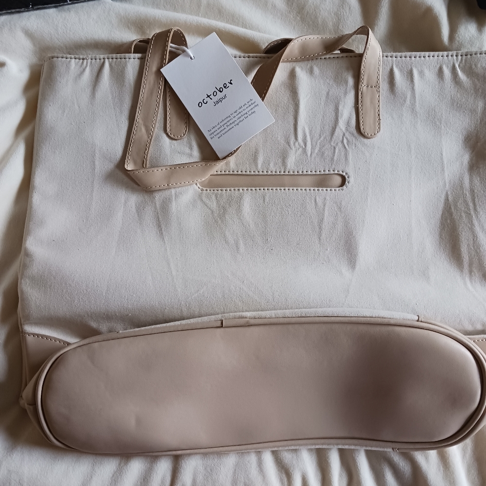Canvas Tote | October Jaipur | NWT